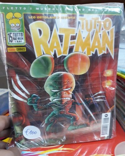 Tutto rat-man leo ortolani 1 a 15 panini comics fumetto - immagine 2
