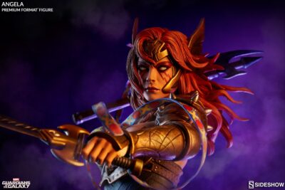 Angela premium format 1/4 Marvel sideshow Guardians of the Galaxy - immagine 14