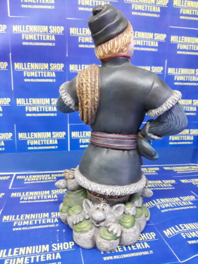 4050096 Kristoff Frozen Grand Jester Studios Enesco Disney Anna Elsa - immagine 2