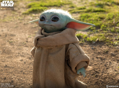 The Child The Mandalorian Star Wars Baby Yoda Life-Size Figure Grogu by Sideshow Collectibles - immagine 3
