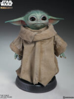 The Child The Mandalorian Star Wars Baby Yoda Life-Size Figure Grogu by Sideshow Collectibles - immagine 13