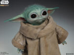 The Child The Mandalorian Star Wars Baby Yoda Life-Size Figure Grogu by Sideshow Collectibles - immagine 14