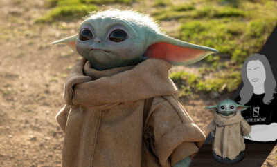 The Child The Mandalorian Star Wars Baby Yoda Life-Size Figure Grogu by Sideshow Collectibles - immagine 20