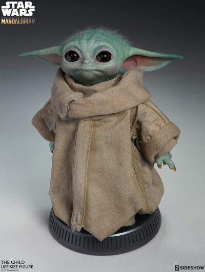 The Child The Mandalorian Star Wars Baby Yoda Life-Size Figure Grogu by Sideshow Collectibles - immagine 7
