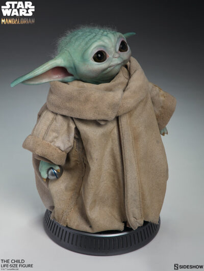 The Child The Mandalorian Star Wars Baby Yoda Life-Size Figure Grogu by Sideshow Collectibles - immagine 11
