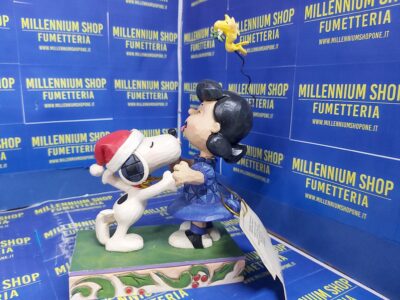 4052720 Mistletoe Mischief Lucy Snoopy Jim Shore Enesco Disney - immagine 2