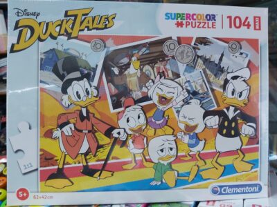 DUCKTALES PUZZLE 104 PEZZI 62X42 CM BY CLEMENTONI DISNEY ZIO PAPERONE -  Millennium shop one