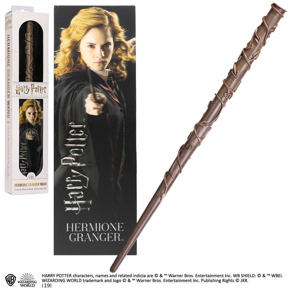 Hermione Granger PVC Wand Replica Harry Potter 30 cm Noble Collection  bacchetta - Millennium shop one