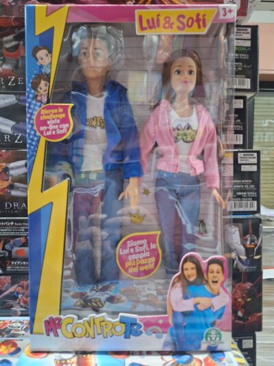 Me Contro Te - Lui e Sofi Fashion Doll Coppia 30 Cm by Giochi preziosi - immagine 3