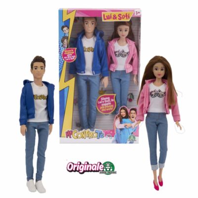 Me Contro Te - Lui e Sofi Fashion Doll Coppia 30 Cm by Giochi preziosi - immagine 2