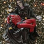 Captain marvel the death statua diorama diamond la morte di Capitan marvel