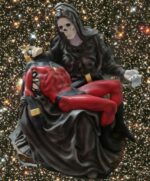 Captain marvel the death statua diorama diamond la morte di Capitan marvel