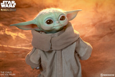 The Child The Mandalorian Star Wars Baby Yoda Life-Size Figure Grogu by Sideshow Collectibles - immagine 21