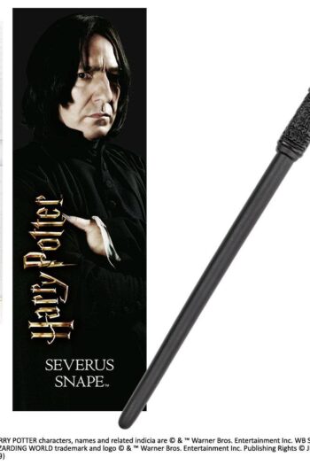 Severus Snape PVC Wand Replica Harry Potter 30 cm Piton Noble Collection bacchetta