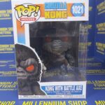 Kong with battle Axe Funko Pop 1021 Godzilla vs Kong