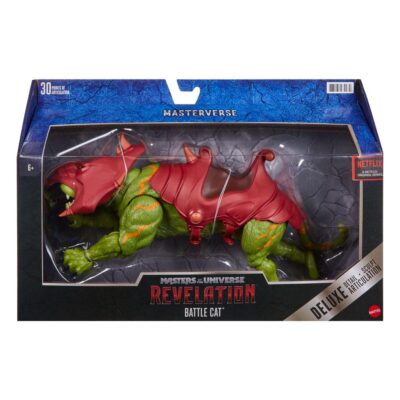 Motu - Masters of the Universe: Revelation Masterverse Action Figure 2021 Deluxe Battle Cat 35 cm by Mattel - immagine 8