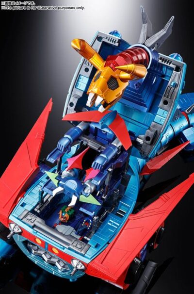 Soul of Chogokin GX-100 Gaiking & Daikumaryu Drago Spaziale SOC by Bandai - immagine 3