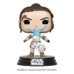 Funko Pop 434 Star Wars Rey two lightsabers