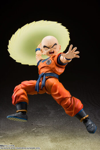 Dragon Ball Z S.H. Figuarts Action Figure Krillin Earth's Strongest Man crili 12 cm s.h. figuarts by Bandai