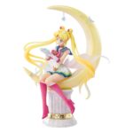 Sailor Moon Eternal Figuarts ZERO Chouette PVC Statue Super Sailor Moon Bright Moon 19 cm by Bandai - immagine 2
