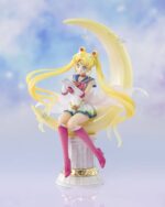 Sailor Moon Eternal Figuarts ZERO Chouette PVC Statue Super Sailor Moon Bright Moon 19 cm by Bandai - immagine 4