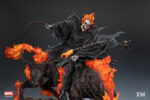 Ghost Rider 1/4 Marvel Horseback Edition Statua by Xm Studios - immagine 4