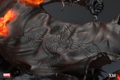 Ghost Rider 1/4 Marvel Horseback Edition Statua by Xm Studios - immagine 16