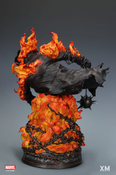 Ghost Rider 1/4 Marvel Horseback Edition Statua by Xm Studios - immagine 12