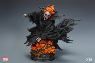 Ghost Rider 1/4 Marvel Horseback Edition Statua by Xm Studios - immagine 11