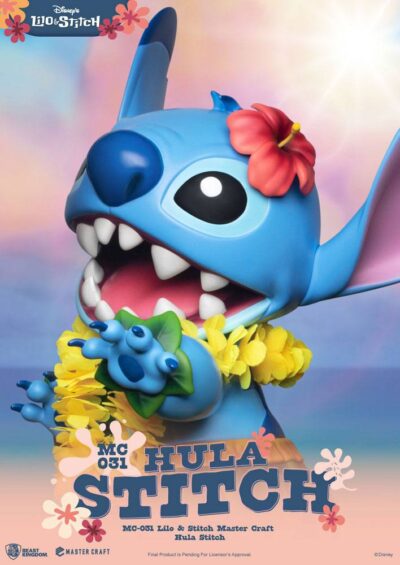 Disney Master Craft Statue Hula Stitch 38 cm by Beast Kingdom - immagine 3