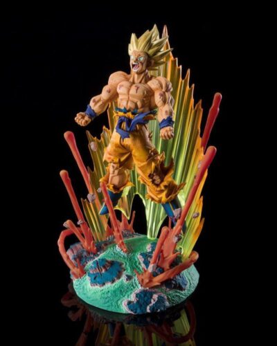 Dragon Ball Z Figuarts ZERO PVC Statue (Extra Battle) Super Saiyan Son Goku -Are You Talking About Krillin?!!!!!- 27 cm by Bandai - immagine 4