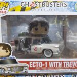 Ghostbusters Afterlife Pop 83 Rider Ecto 1 e Trevor by Funko