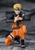 Naruto Shippuden S.H. Figuarts Action Figure Naruto Uzumaki -The Jinchuuriki entrusted with Hope- 14 cm by Bandai Tamashii - immagine 3