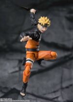 Naruto Shippuden S.H. Figuarts Action Figure Naruto Uzumaki -The Jinchuuriki entrusted with Hope- 14 cm by Bandai Tamashii - immagine 7