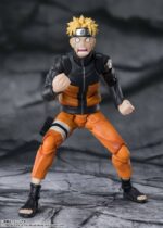 Naruto Shippuden S.H. Figuarts Action Figure Naruto Uzumaki -The Jinchuuriki entrusted with Hope- 14 cm by Bandai Tamashii - immagine 8