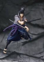 Naruto Shippuden S.H. Figuarts Action Figure Sasuke Uchiha -He who bears all Hatred- 15 cm by Bandai Tamashii - immagine 2