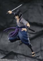 Naruto Shippuden S.H. Figuarts Action Figure Sasuke Uchiha -He who bears all Hatred- 15 cm by Bandai Tamashii - immagine 3