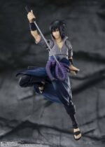 Naruto Shippuden S.H. Figuarts Action Figure Sasuke Uchiha -He who bears all Hatred- 15 cm by Bandai Tamashii - immagine 5