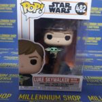Star Wars The Mandalorian POP 482 TV Vinyl Figure Luke with Child 9 cm by Funko pop
