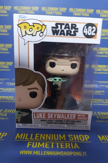 Star Wars The Mandalorian POP 482 TV Vinyl Figure Luke with Child 9 cm by Funko pop