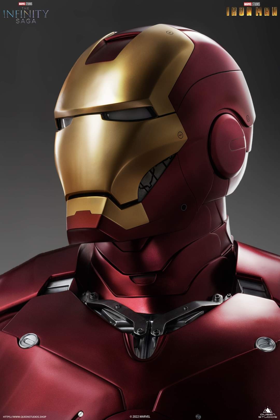 Iron Man Mark 3 Life-size Bust Marvel Avengers by Queen Studios -  Millennium shop one