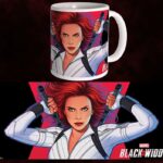 Black Widow Movie White Suit Mug Tazza Marvel by Semic