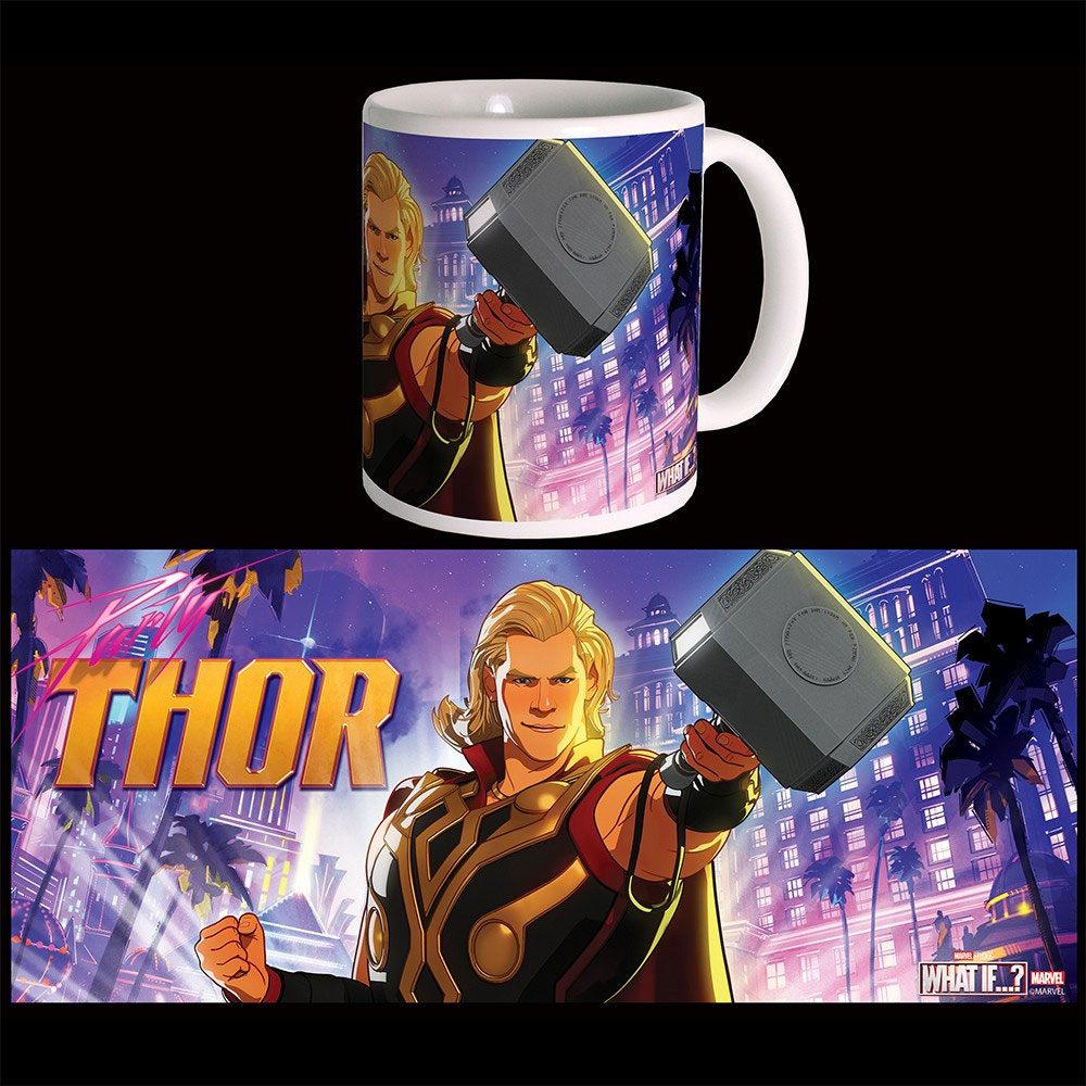 What If ? Party Thor Marvel Avengers Mug Tazza by Semic