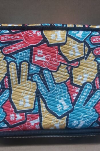 Astuccio rettangolare 1 cerniera Fornite Fingers scuola by Panini