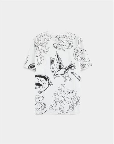 Harry Potter T-Shirt Heraldic Animals AOP by Difuzed - immagine 2