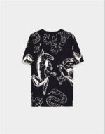 Harry Potter Ladies T-Shirt Heraldic Animals WB AOP by Difuzed - immagine 2