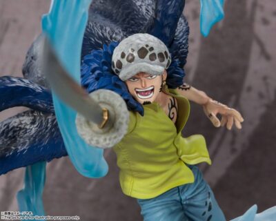 One Piece Figuarts ZERO PVC Statue Extra Battle Trafalgar Law Battle of Monsters on Onigashima 24 cm by Bandai - immagine 5