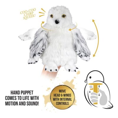 Harry Potter Interactive Plush Figure Hedwig 30 cm by Noble Collection - immagine 3