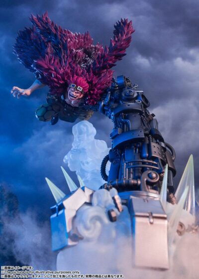 One Piece FiguartsZERO PVC Statue Extra Battle of Monsters on Onigashima Eustass Kid 35 cm by Bandai - immagine 6