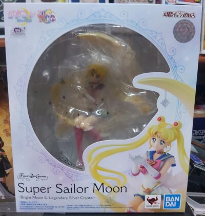 Sailor Moon Eternal Figuarts ZERO Chouette PVC Statue Super Sailor Moon Bright Moon 19 cm by Bandai - immagine 6